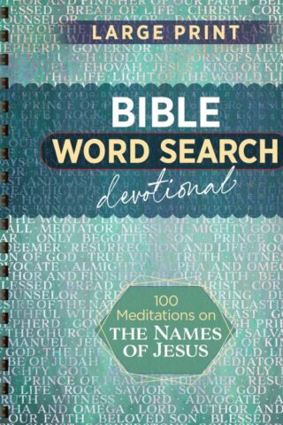 9781424571581 100 Meditations On The Names Of Jesus Bible Word Search Devotional (Large Type)