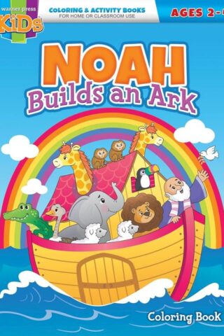 9781684346073 Noah Builds An Ark Coloring Book Ages 2-4